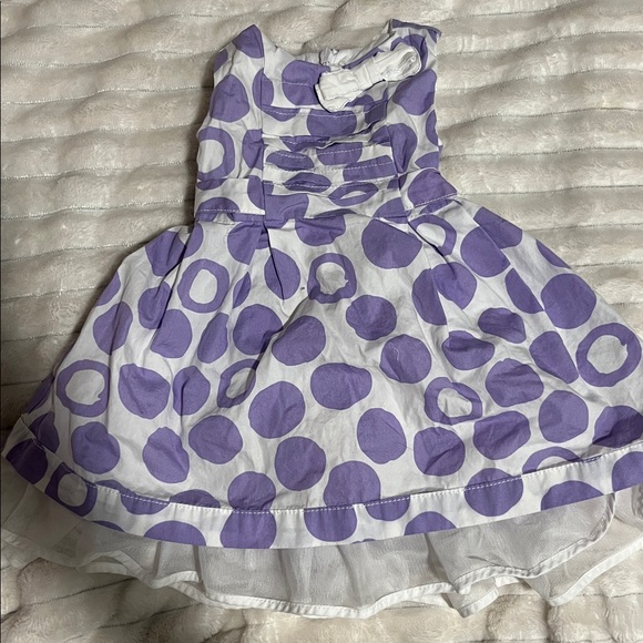 The Children's Place Lavender and White Dress - Picture 1 of 7